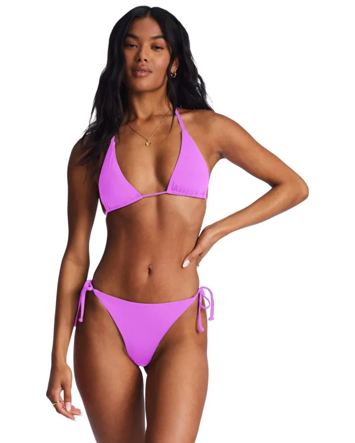 Billabong Sol Searcher TieSide Tanga Bikini Bottoms Bright Orchid Women Bikinis Billabong Sol Searcher TieSide Tanga Bikini Bottoms Bright Orchid Women Bikinis