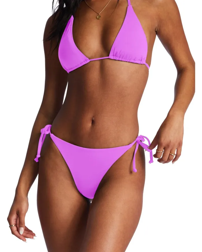 Billabong Sol Searcher TieSide Tanga Bikini Bottoms Bright Orchid Women Bikinis Billabong Sol Searcher TieSide Tanga Bikini Bottoms Bright Orchid Women Bikinis