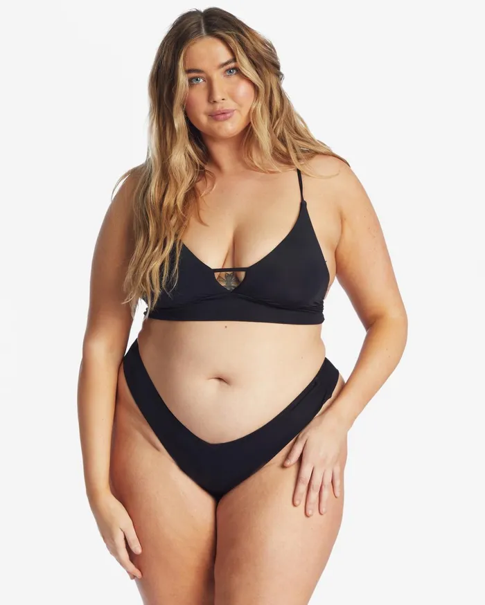 Billabong Sol Searcher VNeck Cami Bikini Top Black Pebble Women Bikinis Billabong Sol Searcher VNeck Cami Bikini Top Black Pebble Women Bikinis