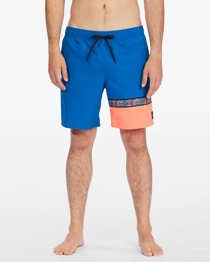 Billabong Sons Of Fun Layback Boardshorts 175quot Cobalt Men Elastic Waist Boardshorts Billabong Sons Of Fun Layback Boardshorts 175quot Cobalt Men Elastic Waist Boardshorts