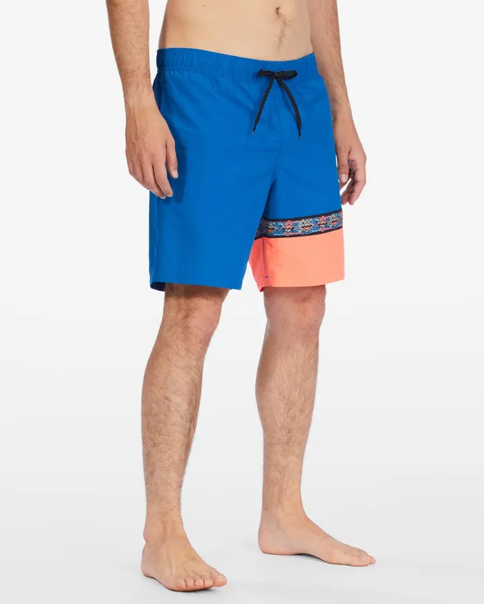 Billabong Sons Of Fun Layback Boardshorts 175quot Cobalt Men Elastic Waist Boardshorts Billabong Sons Of Fun Layback Boardshorts 175quot Cobalt Men Elastic Waist Boardshorts