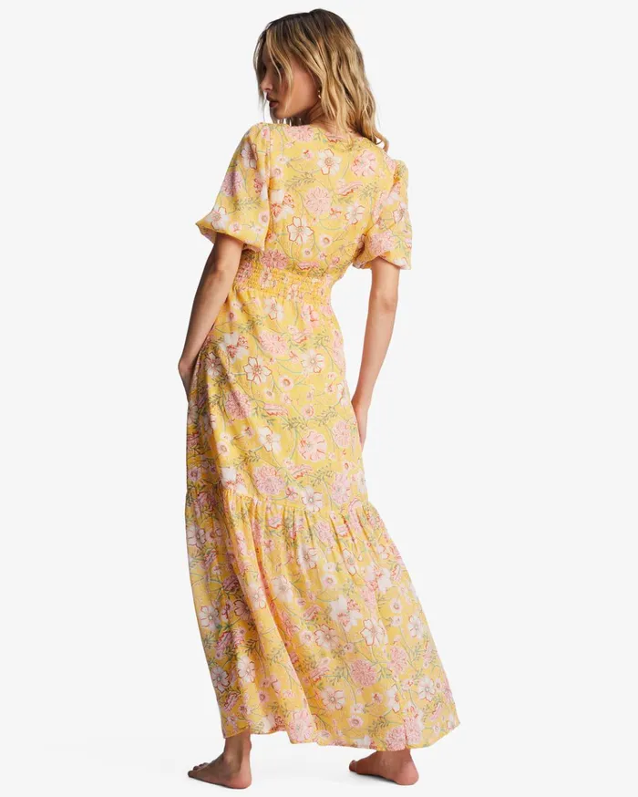 Billabong Spellbound Maxi Dress Golden Peach Women Dresses Billabong Spellbound Maxi Dress Golden Peach Women Dresses