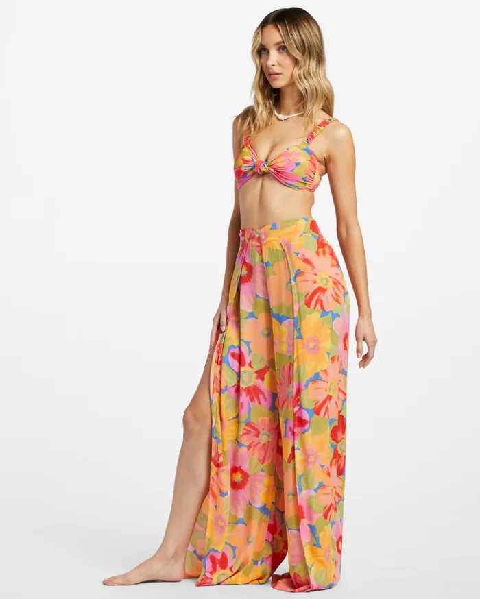 Billabong Split Spirit Floral Pants Multi 2 Women Pants Billabong Split Spirit Floral Pants Multi 2 Women Pants