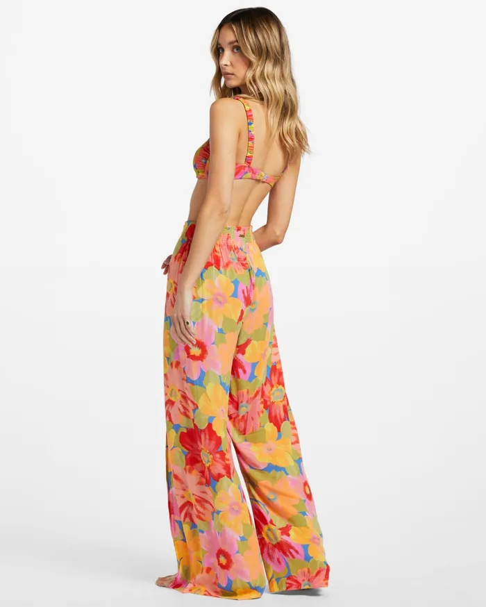 Billabong Split Spirit Floral Pants Multi 2 Women Pants Billabong Split Spirit Floral Pants Multi 2 Women Pants