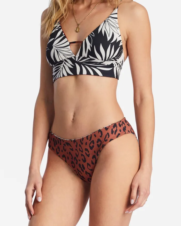 Billabong Spotted In Paradise Lowrider Reversible Bikini Bottoms Multi Women Bikinis Billabong Spotted In Paradise Lowrider Reversible Bikini Bottoms Multi Women Bikinis