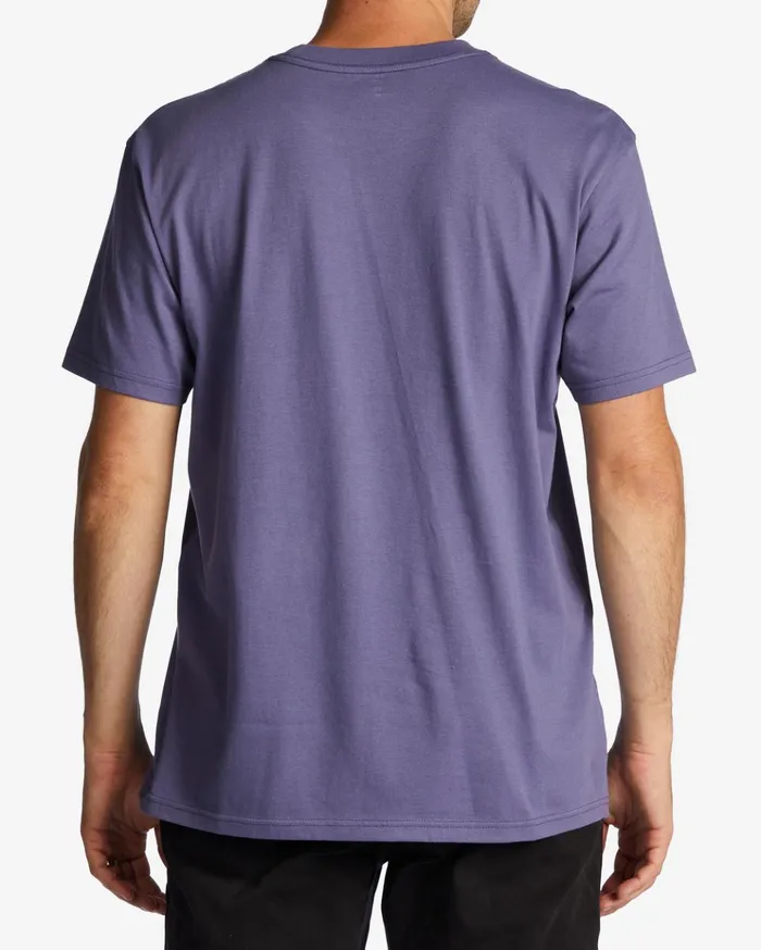Billabong Stacked Arch TShirt Dusty Grape Men TShirts Billabong Stacked Arch TShirt Dusty Grape Men TShirts