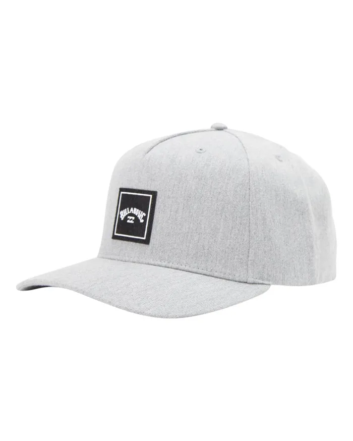 Billabong Stacked Snapback Hat Grey Heather Men Hats Billabong Stacked Snapback Hat Grey Heather Men Hats