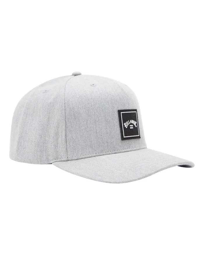 Billabong Stacked Snapback Hat Grey Heather Men Hats Billabong Stacked Snapback Hat Grey Heather Men Hats