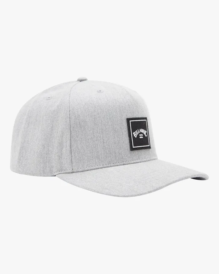 Billabong Stacked Snapback Hat Grey Heather Men Hats Billabong Stacked Snapback Hat Grey Heather Men Hats