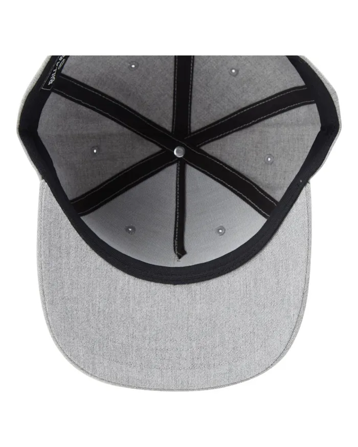 Billabong Stacked Snapback Hat Grey Heather Men Hats Billabong Stacked Snapback Hat Grey Heather Men Hats