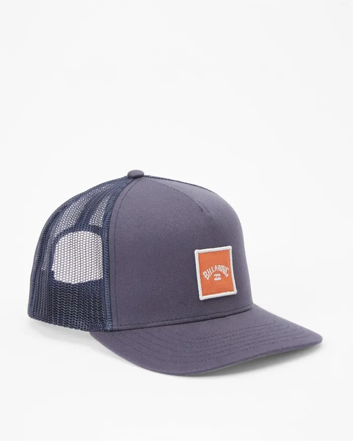 Billabong Stacked Trucker Hat Navy Men Hats Billabong Stacked Trucker Hat Navy Men Hats
