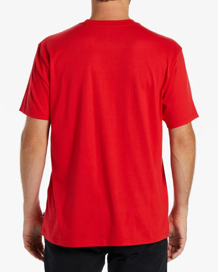 Billabong Star Spangled TShirt Red Men TShirts Billabong Star Spangled TShirt Red Men TShirts