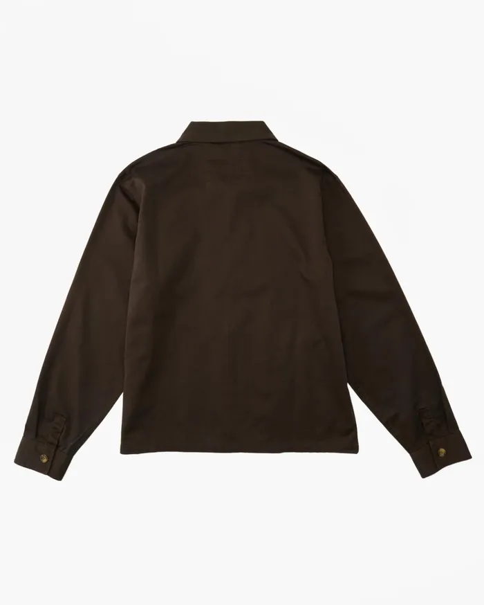 Billabong Station Workwear Jacket Dark Brown Men Jackets Billabong Station Workwear Jacket Dark Brown Men Jackets