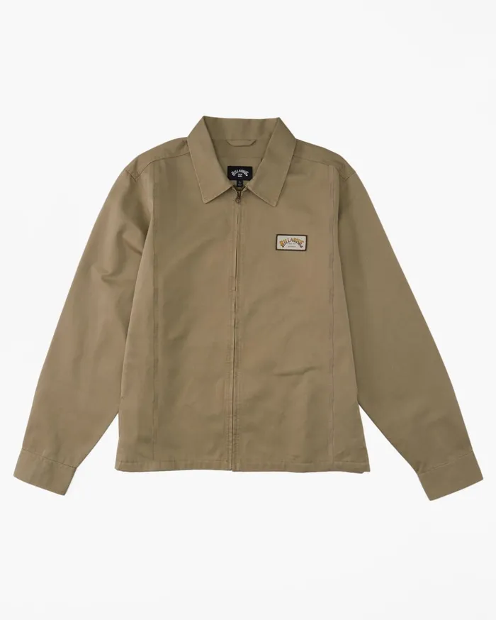 Billabong Station Workwear Jacket Khaki Men Jackets