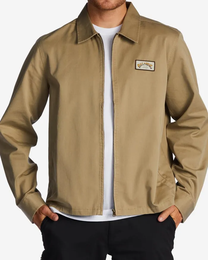 Billabong Station Workwear Jacket Khaki Men Jackets Billabong Station Workwear Jacket Khaki Men Jackets
