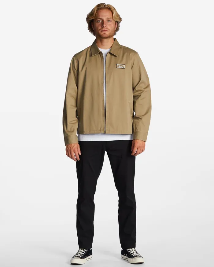 Billabong Station Workwear Jacket Khaki Men Jackets Billabong Station Workwear Jacket Khaki Men Jackets