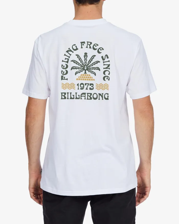 Billabong Steady Short Sleeve TShirt White Men TShirts Billabong Steady Short Sleeve TShirt White Men TShirts