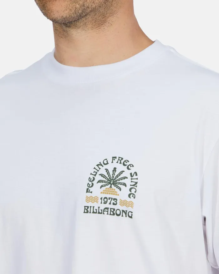 Billabong Steady Short Sleeve TShirt White Men TShirts Billabong Steady Short Sleeve TShirt White Men TShirts