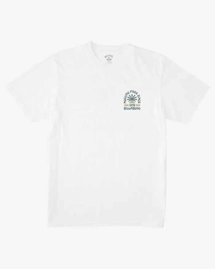 Billabong Steady Short Sleeve TShirt White Men TShirts Billabong Steady Short Sleeve TShirt White Men TShirts