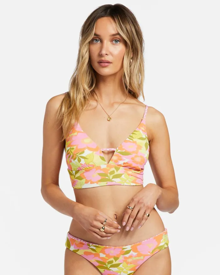 Billabong Summer Folk Reversible Cami Bikini Top Multi Women Bikinis Billabong Summer Folk Reversible Cami Bikini Top Multi Women Bikinis