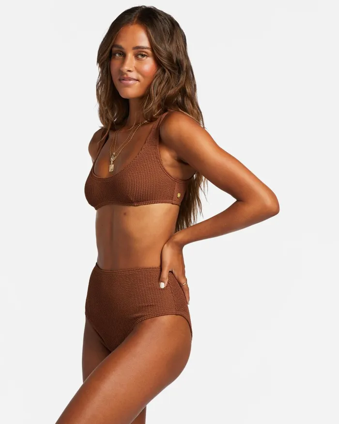 Billabong Summer High Bralette Bikini Top Toasted Coconut Women Bikinis Billabong Summer High Bralette Bikini Top Toasted Coconut Women Bikinis