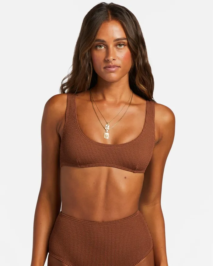 Billabong Summer High Bralette Bikini Top Toasted Coconut Women Bikinis Billabong Summer High Bralette Bikini Top Toasted Coconut Women Bikinis
