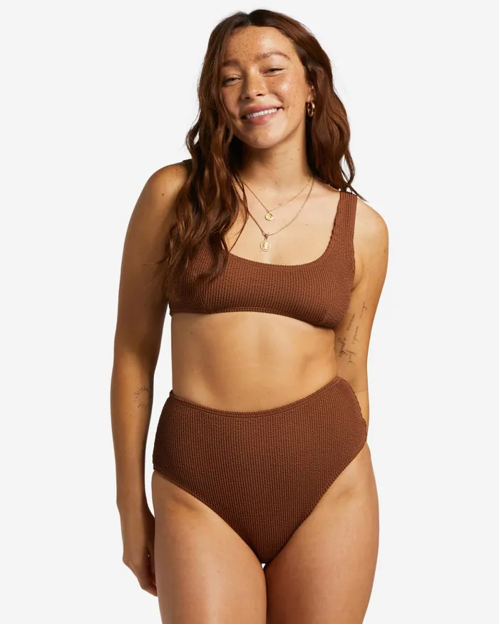 Billabong Summer High Bralette Bikini Top Toasted Coconut Women Bikinis Billabong Summer High Bralette Bikini Top Toasted Coconut Women Bikinis