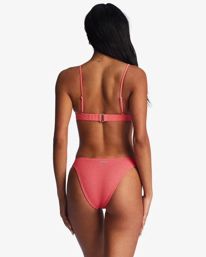 Billabong Summer High Hike Bikini Bottoms Coral Crush Women Bikinis