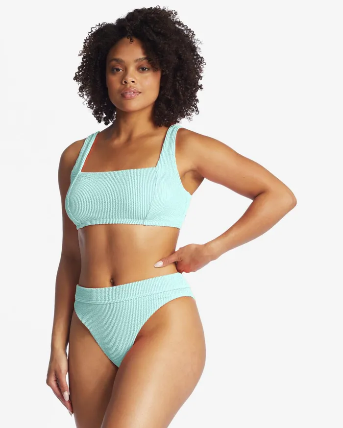 Billabong Summer High Maui Rider Bikini Bottoms Mint Kiss Women Solid Swimwear Billabong Summer High Maui Rider Bikini Bottoms Mint Kiss Women Solid Swimwear