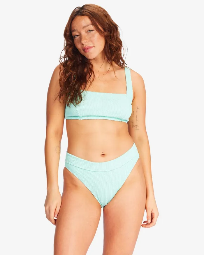 Billabong Summer High Maui Rider Bikini Bottoms Mint Kiss Women Solid Swimwear Billabong Summer High Maui Rider Bikini Bottoms Mint Kiss Women Solid Swimwear
