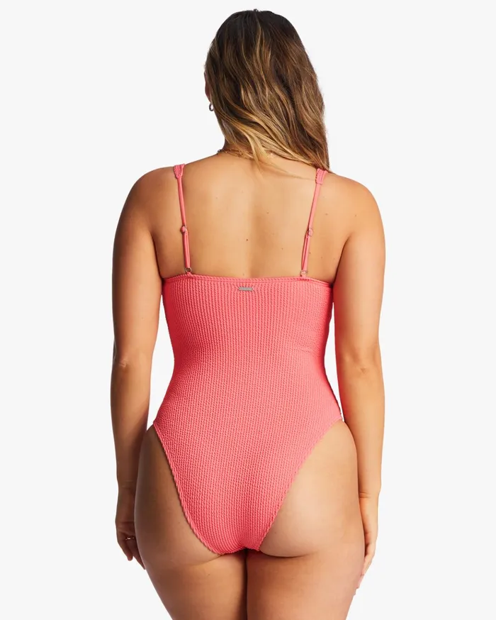 Billabong Summer High OnePiece Swimsuit Coral Crush Women One Pieces Billabong Summer High OnePiece Swimsuit Coral Crush Women One Pieces
