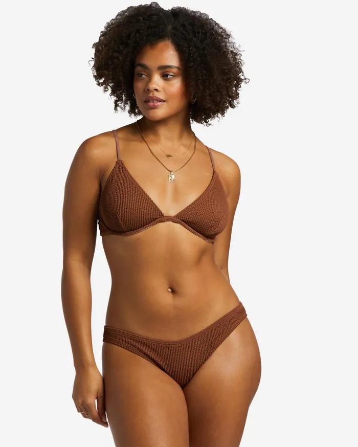 Billabong Summer High Reese Underwired Bikini Top Toasted Coconut Women Bikinis Billabong Summer High Reese Underwired Bikini Top Toasted Coconut Women Bikinis