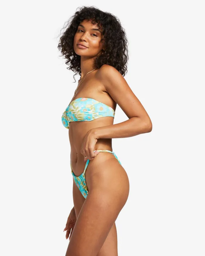Billabong Summer Sky Ruched Hike Skimpy Bikini Bottoms Multi Women Bikinis Billabong Summer Sky Ruched Hike Skimpy Bikini Bottoms Multi Women Bikinis