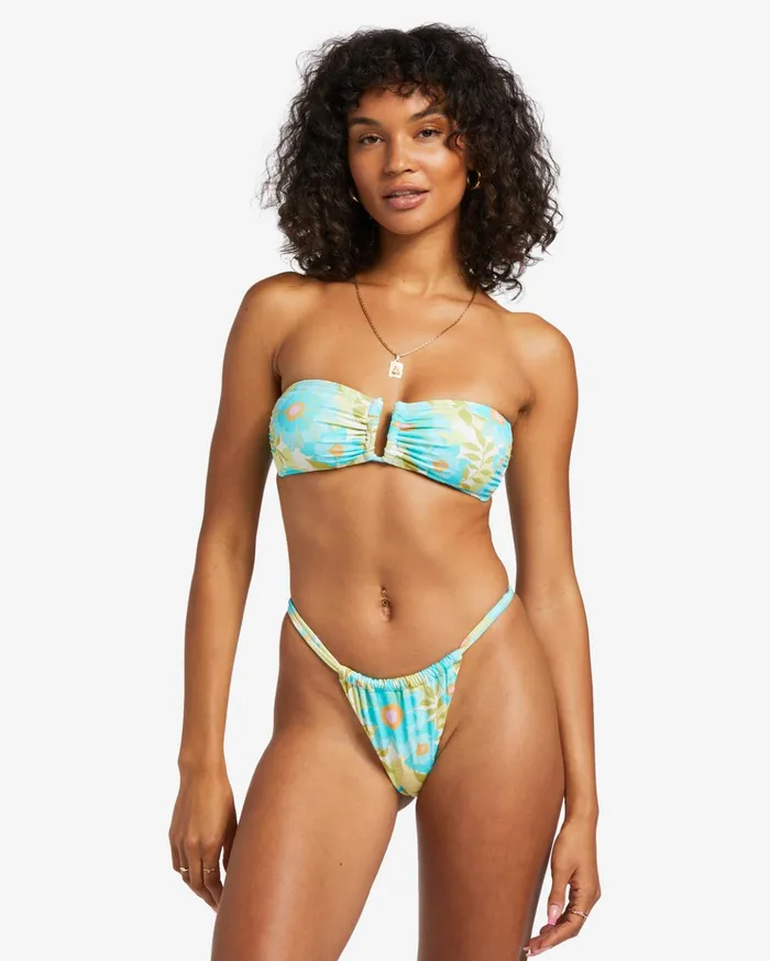 Billabong Summer Sky Ruched Hike Skimpy Bikini Bottoms Multi Women Bikinis Billabong Summer Sky Ruched Hike Skimpy Bikini Bottoms Multi Women Bikinis