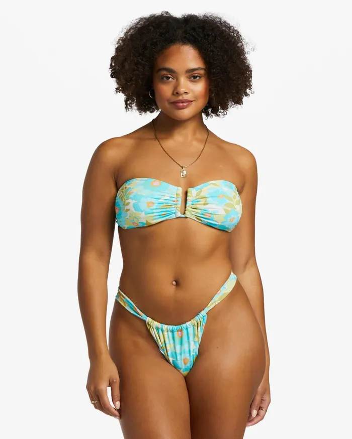 Billabong Summer Sky Ruched Hike Skimpy Bikini Bottoms Multi Women Bikinis Billabong Summer Sky Ruched Hike Skimpy Bikini Bottoms Multi Women Bikinis