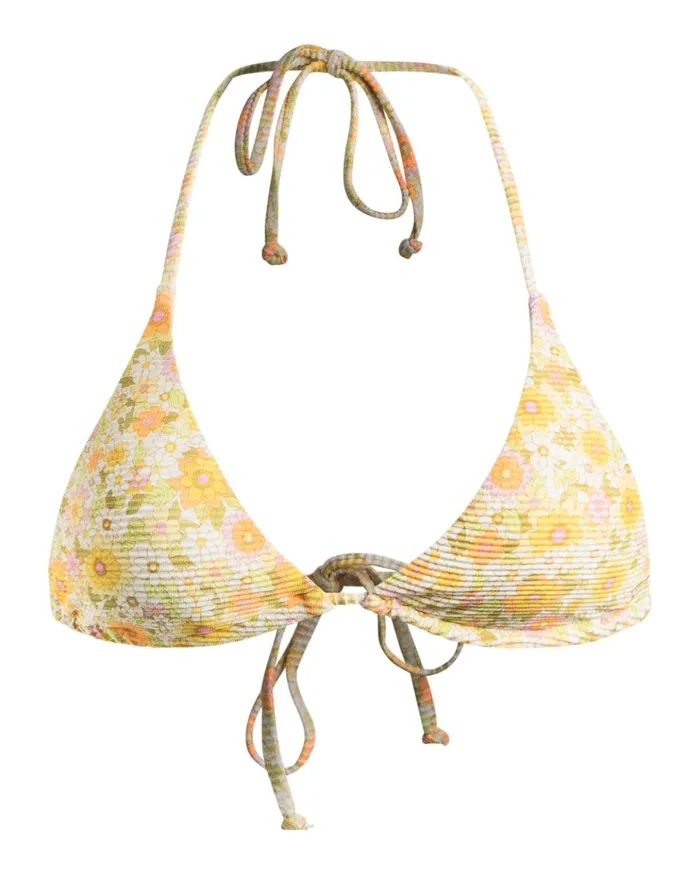 Billabong Sun Worshipper Tanlines Triangle Bikini Top Multi Women Bikinis Billabong Sun Worshipper Tanlines Triangle Bikini Top Multi Women Bikinis