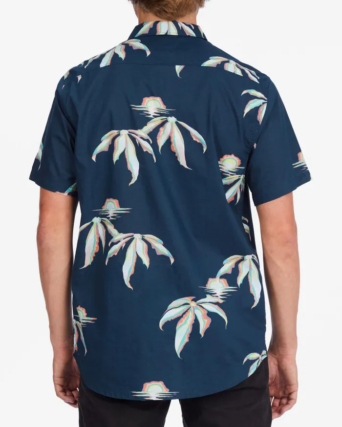 Billabong Sundays Floral Short Sleeve Shirt Navy Men Shirts Billabong Sundays Floral Short Sleeve Shirt Navy Men Shirts