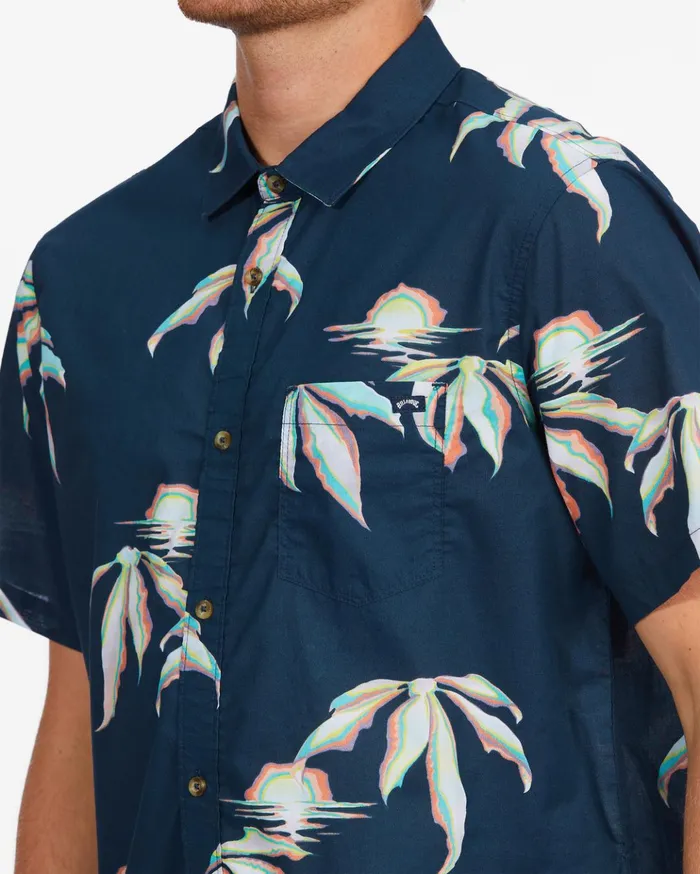 Billabong Sundays Floral Short Sleeve Shirt Navy Men Shirts Billabong Sundays Floral Short Sleeve Shirt Navy Men Shirts