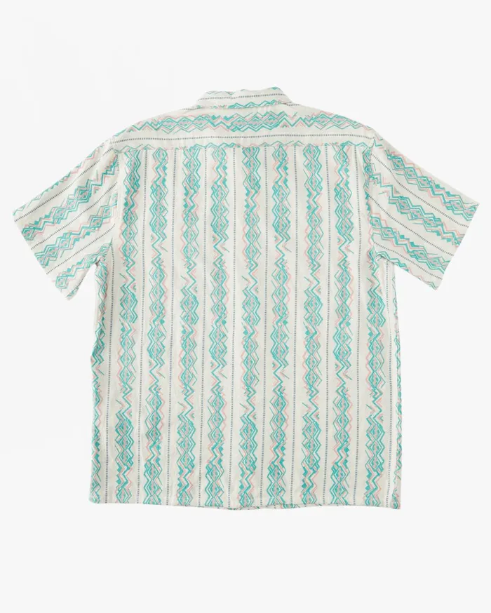 Billabong Sundays Jacquard Short Sleeve Shirt Sand Men Shirts Billabong Sundays Jacquard Short Sleeve Shirt Sand Men Shirts