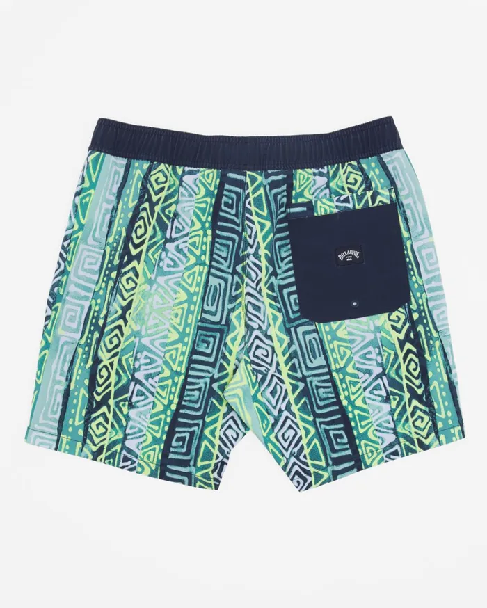 Billabong Sundays Layback 17quot Boardshorts Aqua Men Elastic Waist Boardshorts Billabong Sundays Layback 17quot Boardshorts Aqua Men Elastic Waist Boardshorts