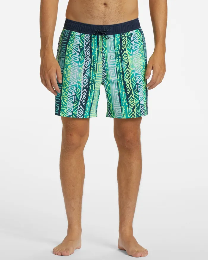 Billabong Sundays Layback 17quot Boardshorts Aqua Men Elastic Waist Boardshorts Billabong Sundays Layback 17quot Boardshorts Aqua Men Elastic Waist Boardshorts