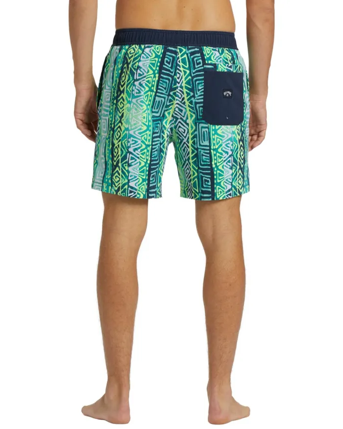 Billabong Sundays Layback 17quot Boardshorts Aqua Men Elastic Waist Boardshorts Billabong Sundays Layback 17quot Boardshorts Aqua Men Elastic Waist Boardshorts