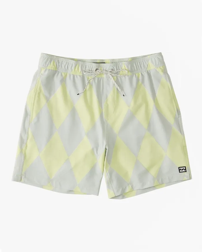Billabong Sundays Layback 17quot Boardshorts Citrus Men Elastic Waist Boardshorts Billabong Sundays Layback 17quot Boardshorts Citrus Men Elastic Waist Boardshorts
