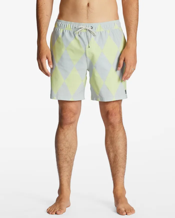 Billabong Sundays Layback 17quot Boardshorts Citrus Men Elastic Waist Boardshorts Billabong Sundays Layback 17quot Boardshorts Citrus Men Elastic Waist Boardshorts