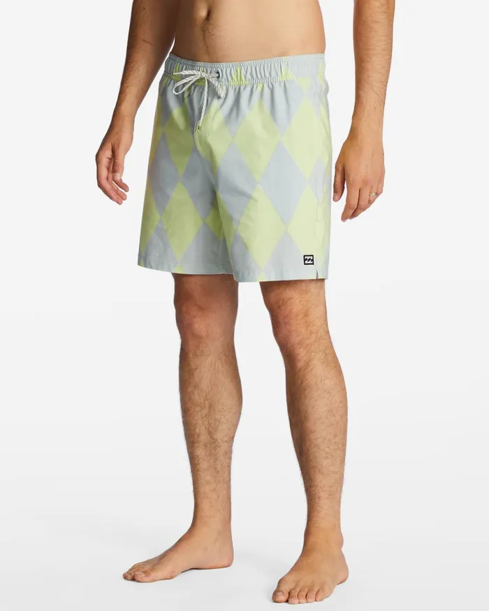Billabong Sundays Layback 17quot Boardshorts Citrus Men Elastic Waist Boardshorts Billabong Sundays Layback 17quot Boardshorts Citrus Men Elastic Waist Boardshorts
