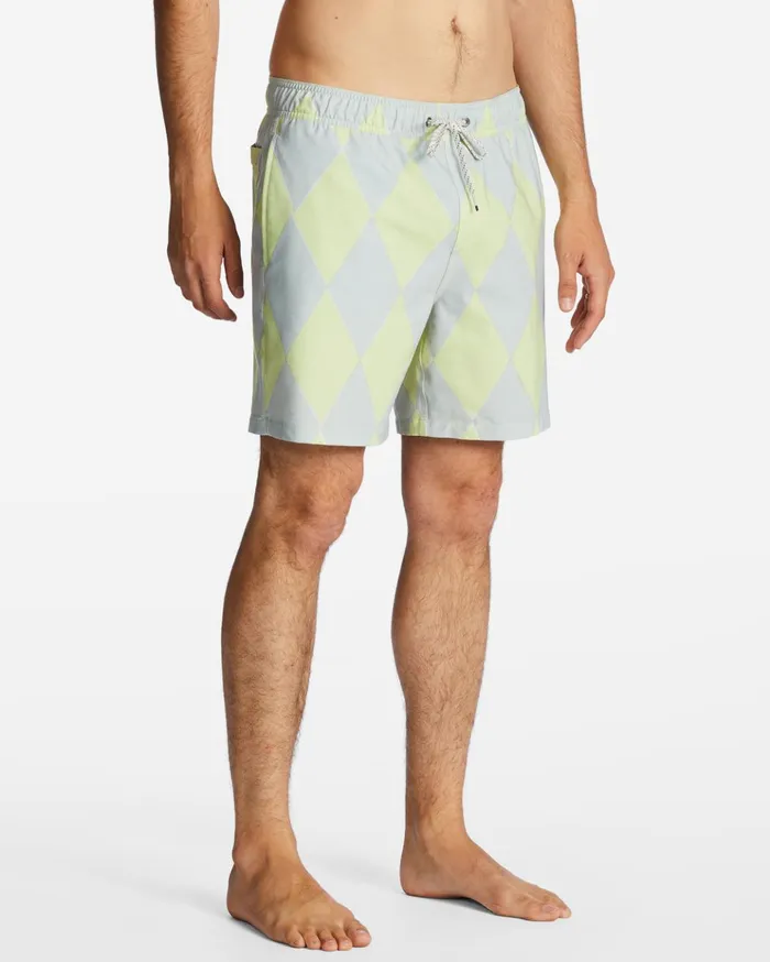Billabong Sundays Layback 17quot Boardshorts Citrus Men Elastic Waist Boardshorts Billabong Sundays Layback 17quot Boardshorts Citrus Men Elastic Waist Boardshorts