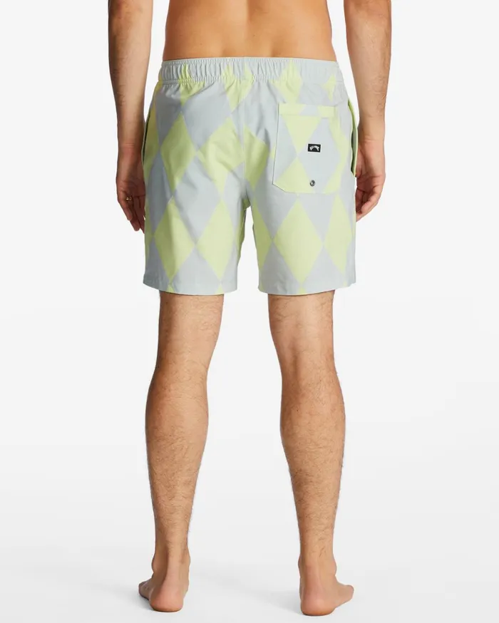 Billabong Sundays Layback 17quot Boardshorts Citrus Men Elastic Waist Boardshorts Billabong Sundays Layback 17quot Boardshorts Citrus Men Elastic Waist Boardshorts