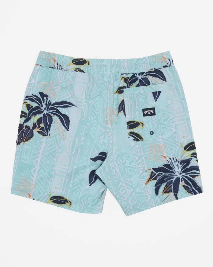 Billabong Sundays Layback 17quot Boardshorts Foam Men Elastic Waist Boardshorts Billabong Sundays Layback 17quot Boardshorts Foam Men Elastic Waist Boardshorts