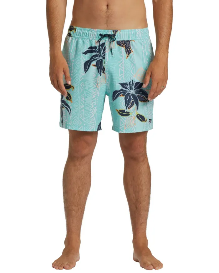 Billabong Sundays Layback 17quot Boardshorts Foam Men Elastic Waist Boardshorts Billabong Sundays Layback 17quot Boardshorts Foam Men Elastic Waist Boardshorts