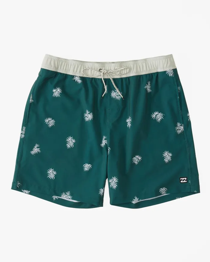 Billabong Sundays Layback 17quot Boardshorts Forest Men Elastic Waist Boardshorts Billabong Sundays Layback 17quot Boardshorts Forest Men Elastic Waist Boardshorts